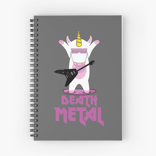 Item preview, Death Metal Unicorn designed and sold by ShirTomDesigns.