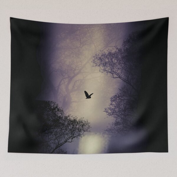 Item preview, An Owl's Flight designed and sold by Matcartwork.