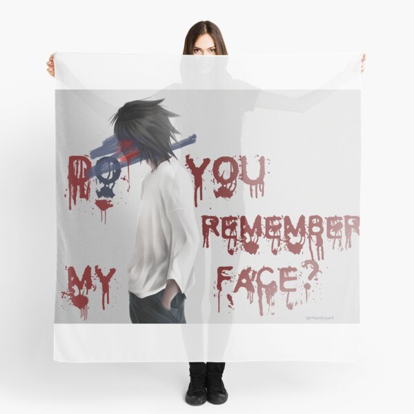 Death Note L Scarves Redbubble - ryuzaki l death note roblox