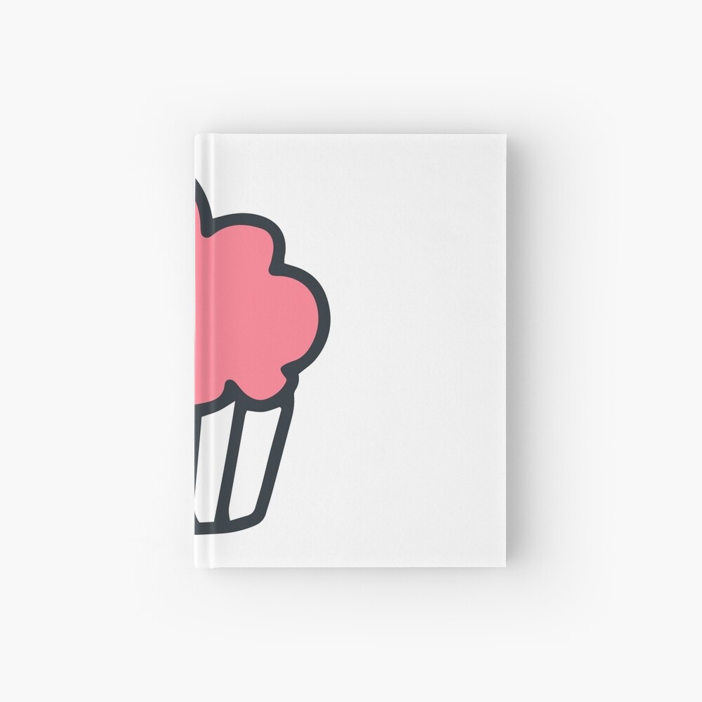 Cupcake Cute Illustration Icon Design Tumblr Aesthetic Doodle Spiral Notebook By Vanessavolk Redbubble