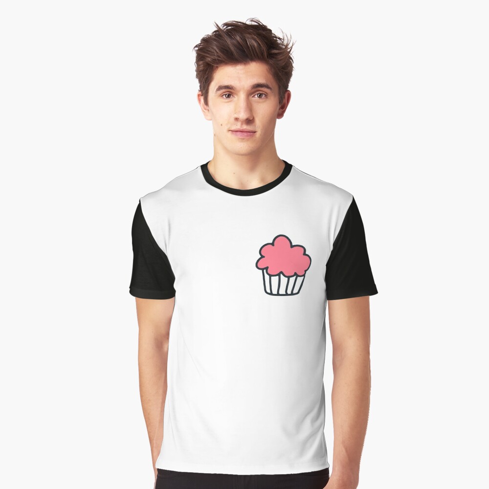 Cupcake Cute Illustration Icon Design Tumblr Aesthetic Doodle T Shirt By Vanessavolk Redbubble