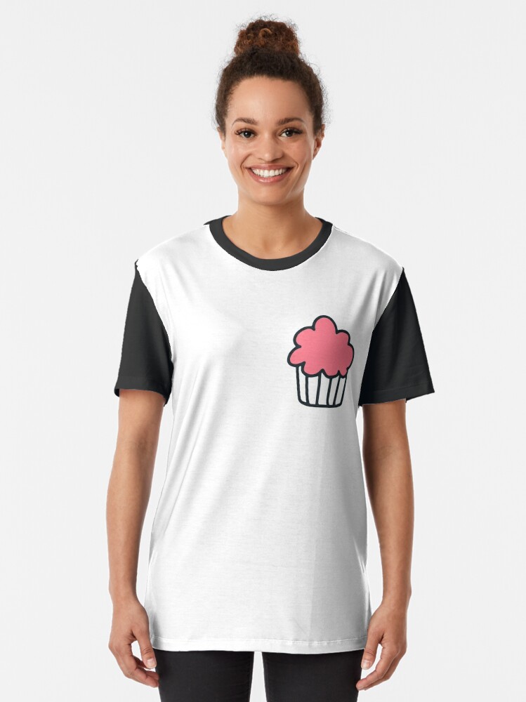 Cupcake Cute Illustration Icon Design Tumblr Aesthetic Doodle T Shirt By Vanessavolk Redbubble