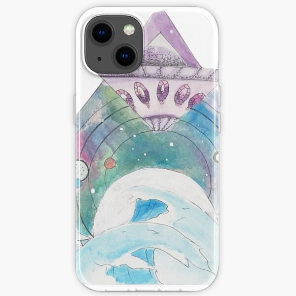 Moonlight Space Art iPhone Soft Case