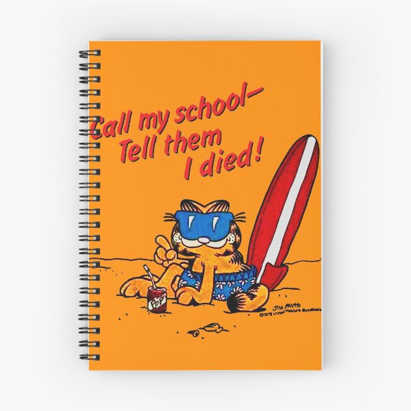 Item preview, Garfield Skips School designed and sold by winkatawink.