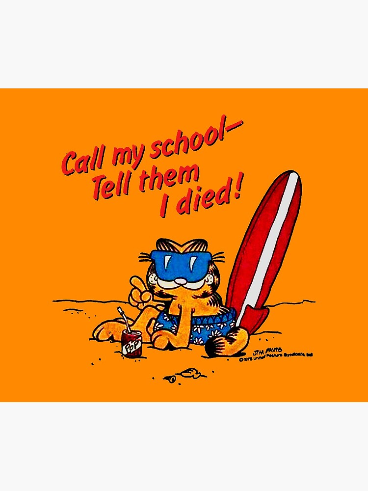 Garfield Skips School by winkatawink