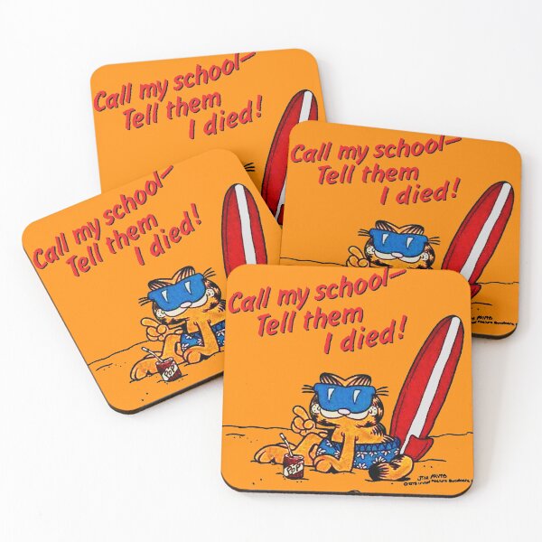 Item preview, Garfield Skips School designed and sold by winkatawink.