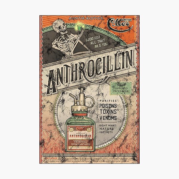 Item preview, The Outer Worlds Anthrocillin designed and sold by Stebop Designs.