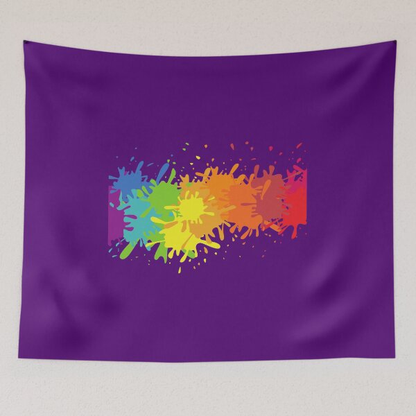 Item preview, Rainbow Splash Good Vibes Cute Funny Sarcastic Happy Fun Introvert Silly Inspirational Motivational Gift designed and sold by EpsilonEridani.