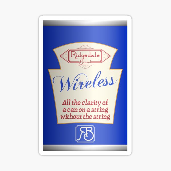 Ridgedale Brand Wireless - Blue Sticker