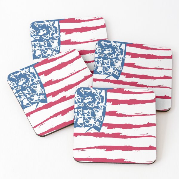 Item preview, Trendy Patriotic American Flag designed and sold by Jmack40.