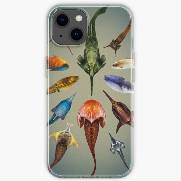 Ostracoderms Plate iPhone Soft Case