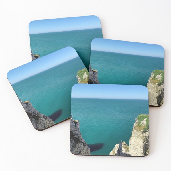 Item preview, Cliffs on a Turquoise Sea designed and sold by Design Minds Boutique.