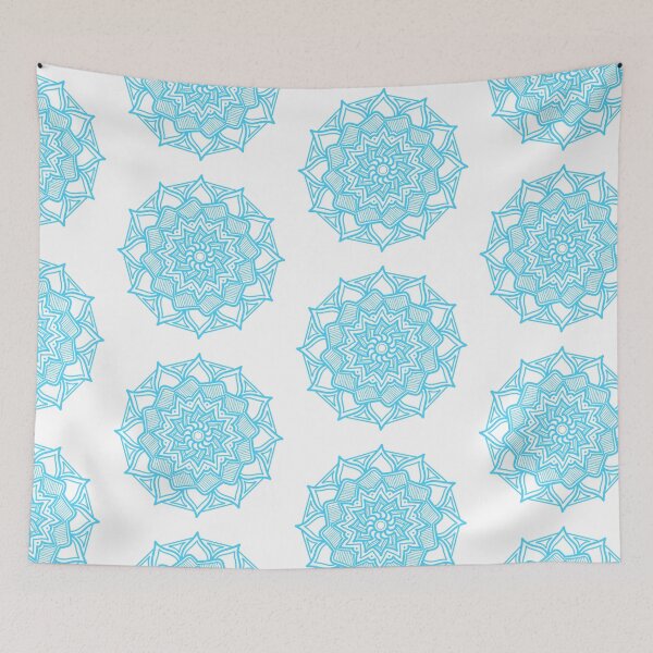 Item preview, Unique Turquoise Mandala designed and sold by lizashev.