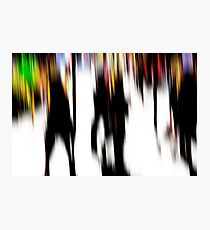 Pedestrians Photographic Print