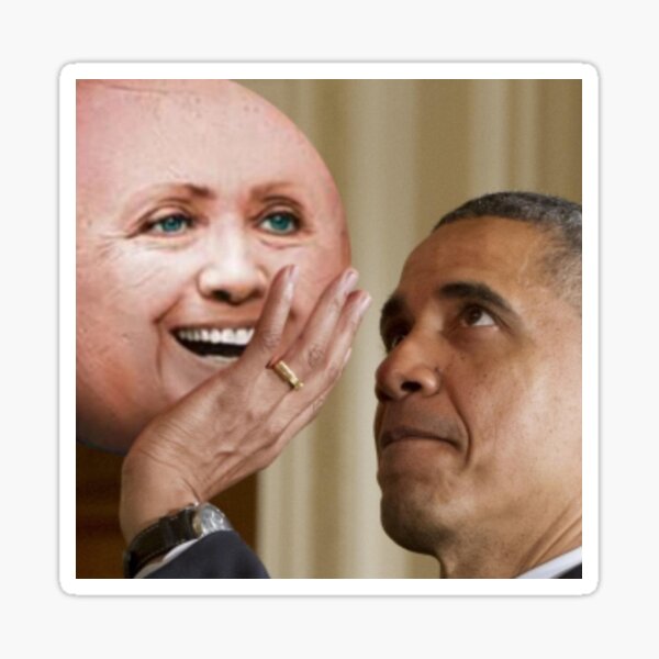 Barack Obama Meme Stickers Redbubble - roblox obama face decal