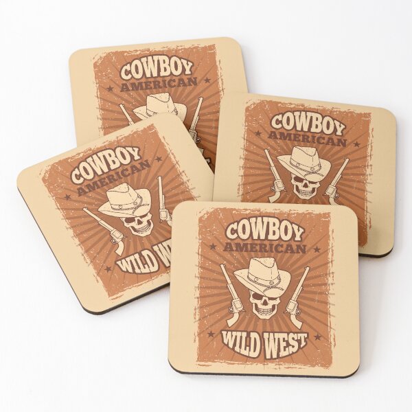 Item preview, Wild West Cowboy Skull designed and sold by Alli Well.