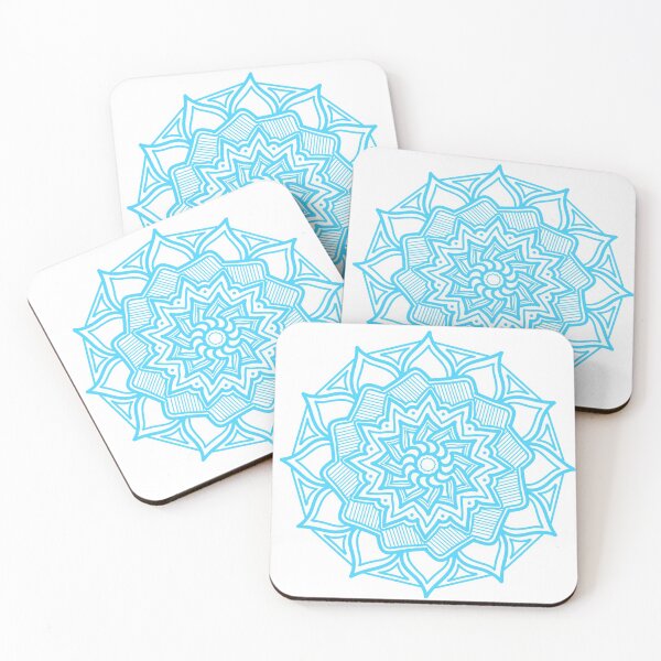 Item preview, Unique Turquoise Mandala designed and sold by lizashev.
