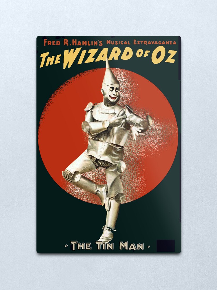 Alternate view of Wizard of Oz Tin Man Metal Print
