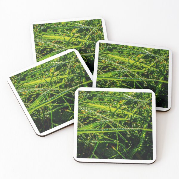 Item preview, Morning dew drops on the grass designed and sold by bladeuktm.