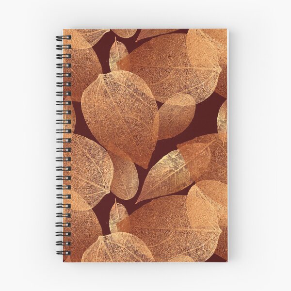 Item preview, Gold lace leaves on brown designed and sold by Carrie_Anne_Designs.