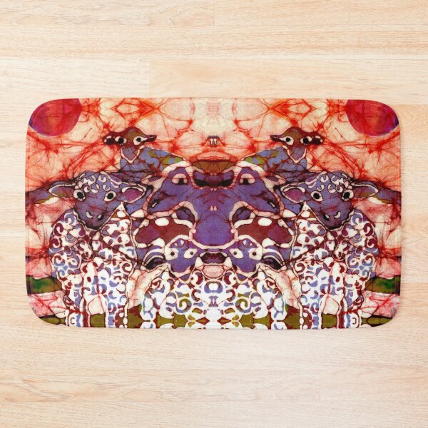 Sundown Sheep Bath Mat