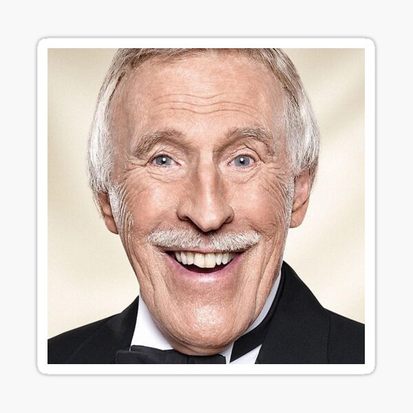 “Bruce Forsyth " Sticker for Sale by hhge | Redbubble