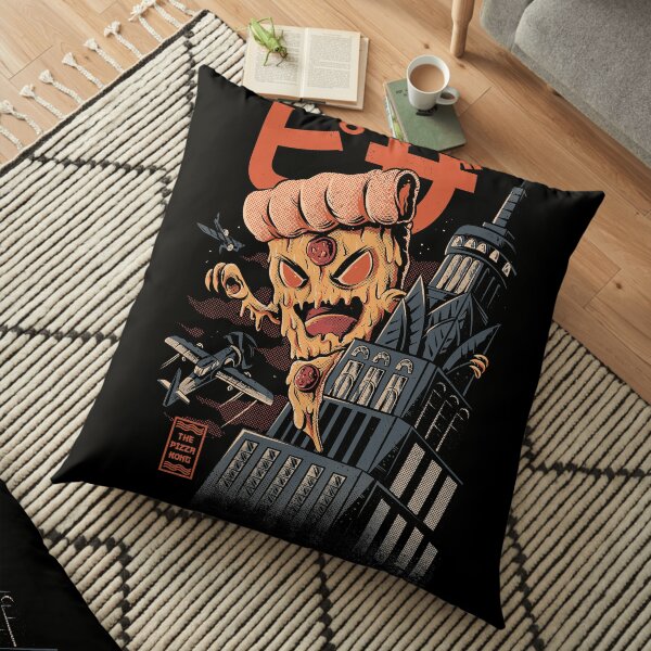 Pizza Kong Floor Pillow
