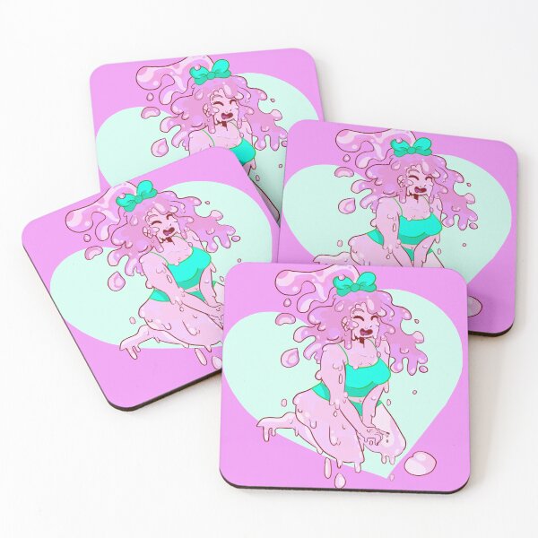 Item preview, Slime Babe!! (Pink 2/3) designed and sold by evanofswords.