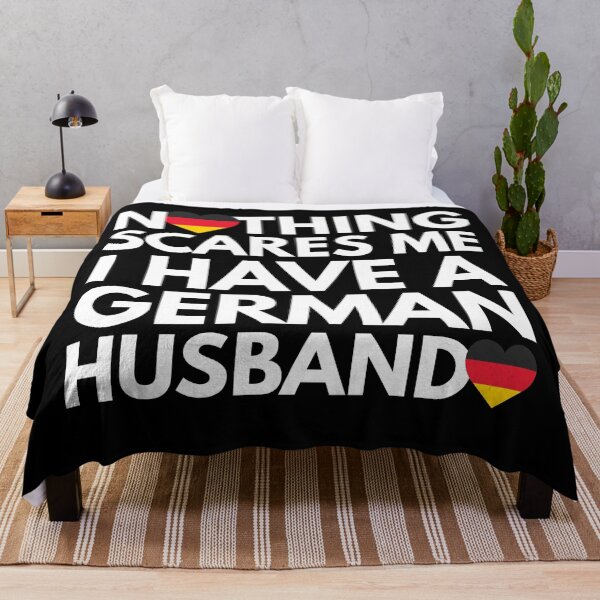 Item preview, Nothing Scares Me, I Have German Husband designed and sold by HelloFromAja.