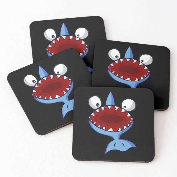 Item preview, Friendly cute shark kids cartoon gift designed and sold by Weilichesmag.