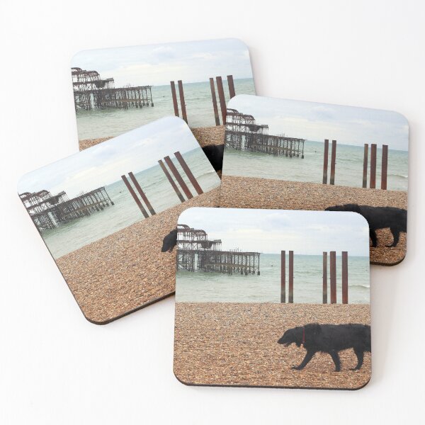 Artikelvorschau, Brighton West Pier und Black Dog entworfen und verkauft von pinkal.