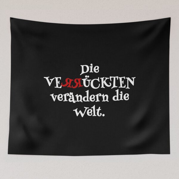 Item preview, The crazy people change the world saying gift designed and sold by Weilichesmag.