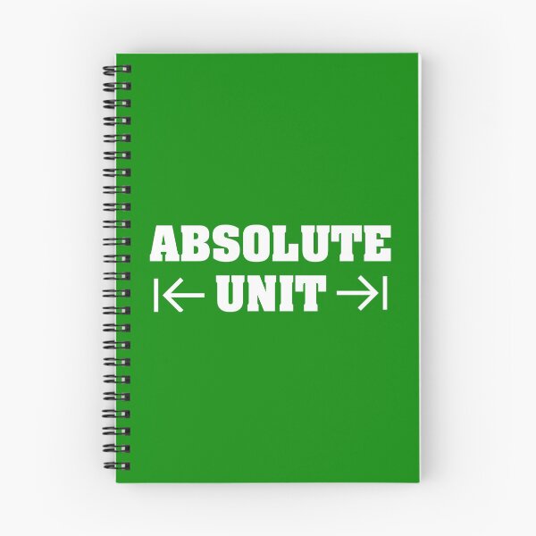 Item preview, Absolute Unit on Green designed and sold by Grathicks.