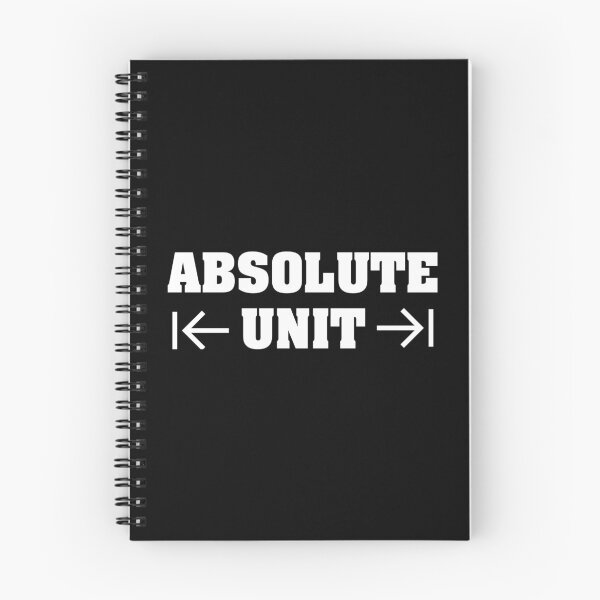 Item preview, Absolute Unit on Black designed and sold by Grathicks.
