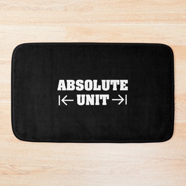 Item preview, Absolute Unit on Black designed and sold by Grathicks.
