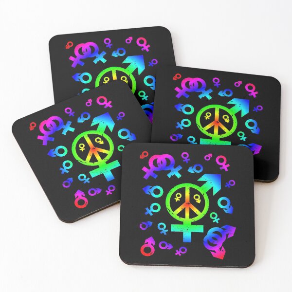 Item preview, Colorful LGBT icon Lesbian gay freedom gift designed and sold by Weilichesmag.