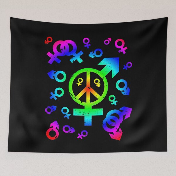 Item preview, Colorful LGBT icon Lesbian gay freedom gift designed and sold by Weilichesmag.
