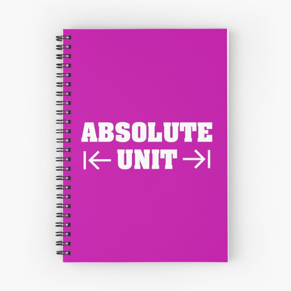 Item preview, Absolute Unit on Pink designed and sold by Grathicks.