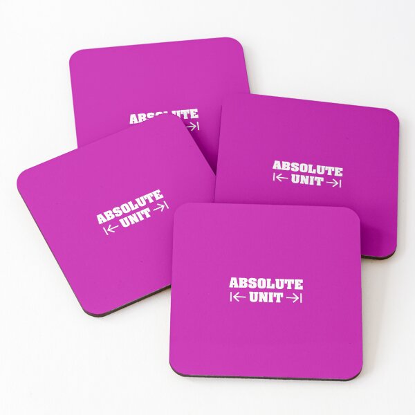 Item preview, Absolute Unit on Pink designed and sold by Grathicks.
