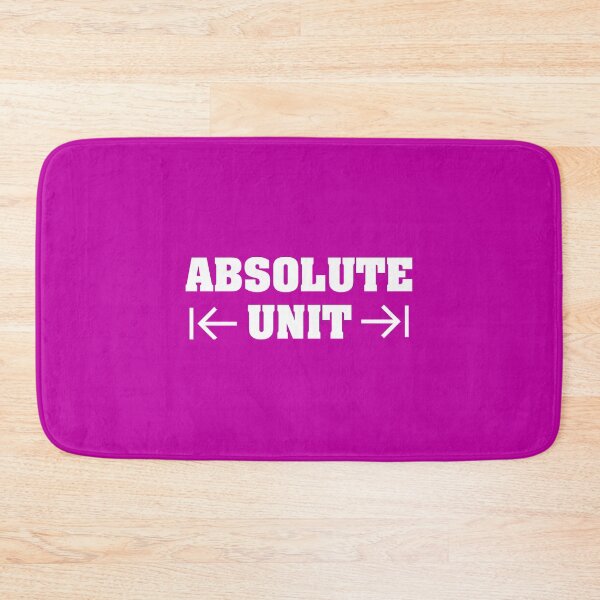 Item preview, Absolute Unit on Pink designed and sold by Grathicks.