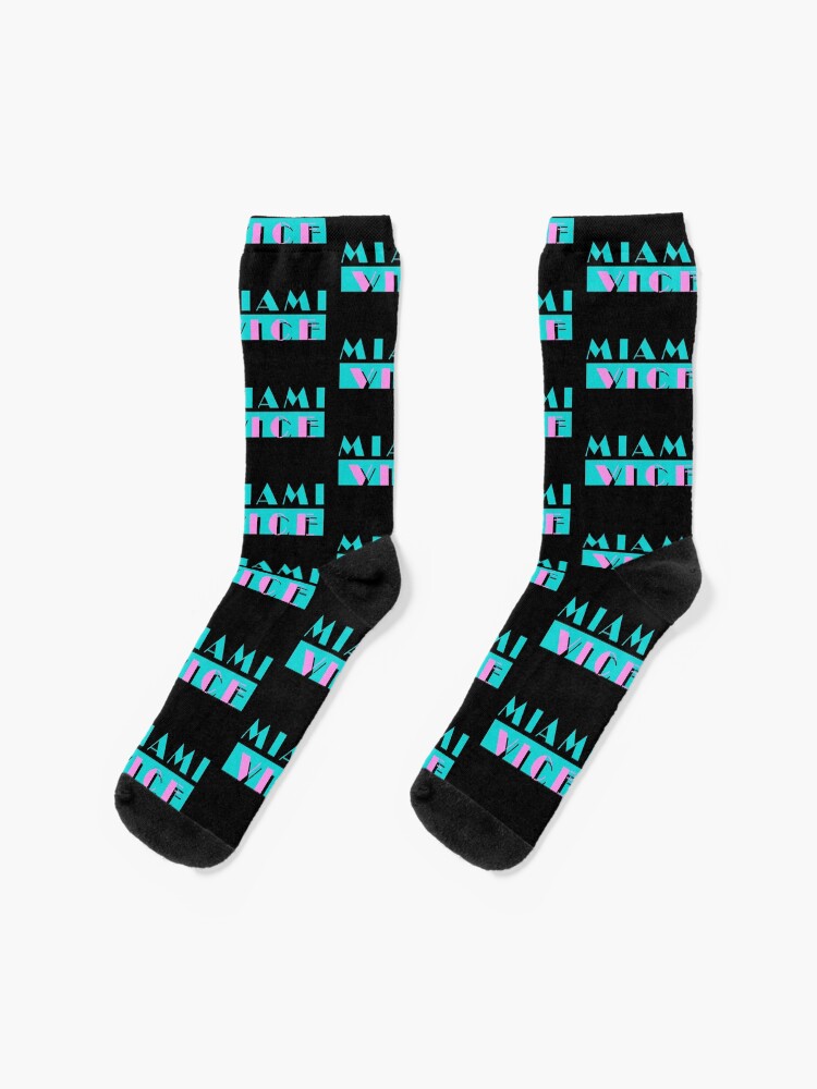 miami vice nike socks