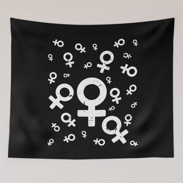 Item preview, Femininity Symbols Woman Lady Female Gift designed and sold by Weilichesmag.