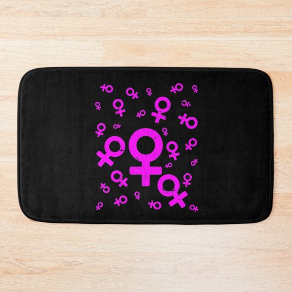 Item preview, Pink Femininity Symbols Woman Lady Female Gift designed and sold by Weilichesmag.