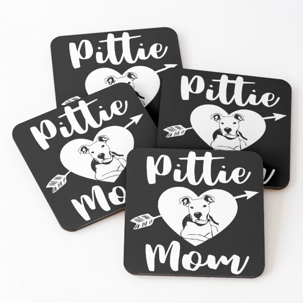 Item preview, Pittie Mom Heart designed and sold by PrettyPittie Shop.