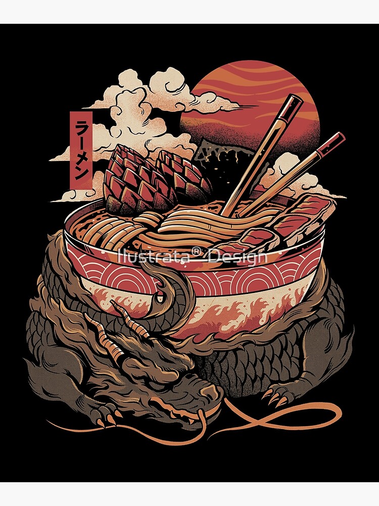 Dragon's Ramen by ilustrata