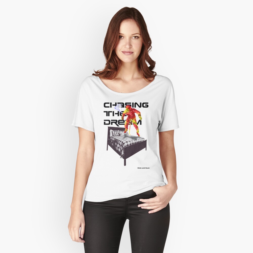 Item preview, Relaxed Fit T-Shirt designed and sold by hereandback.