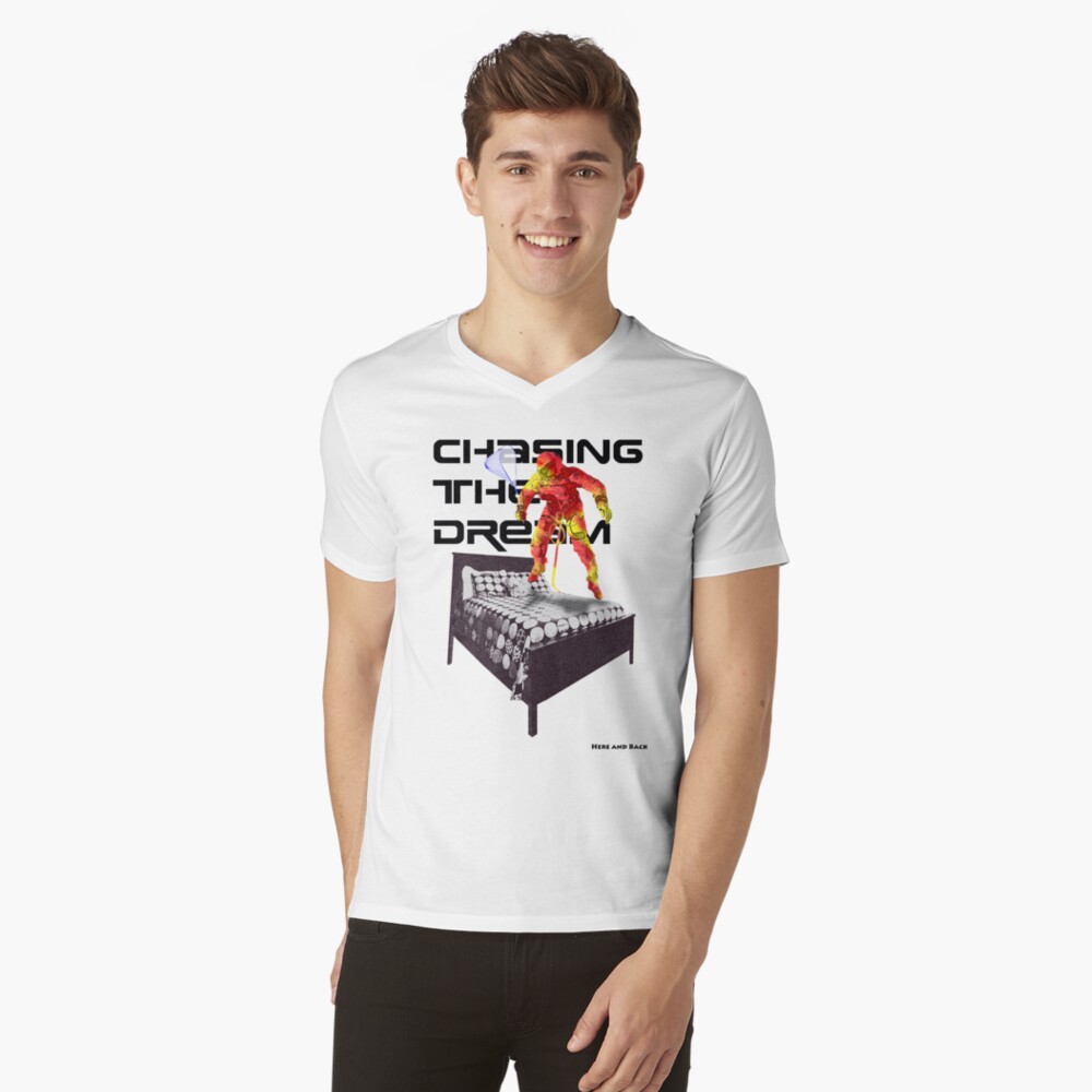 Item preview, V-Neck T-Shirt designed and sold by hereandback.