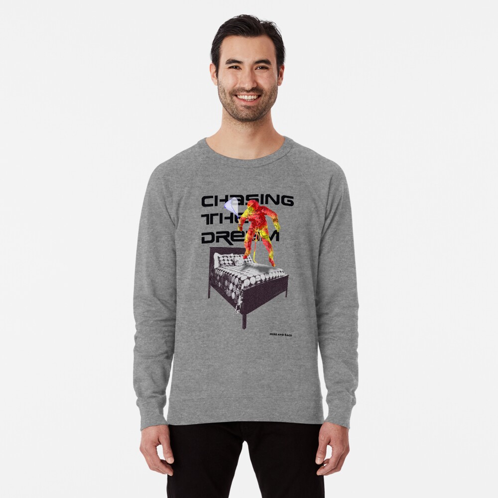 Item preview, Lightweight Sweatshirt designed and sold by hereandback.