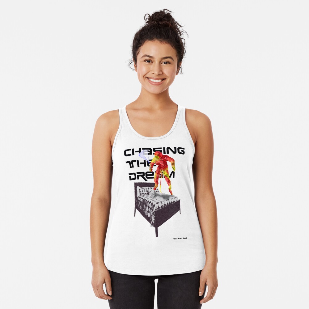 Item preview, Racerback Tank Top designed and sold by hereandback.
