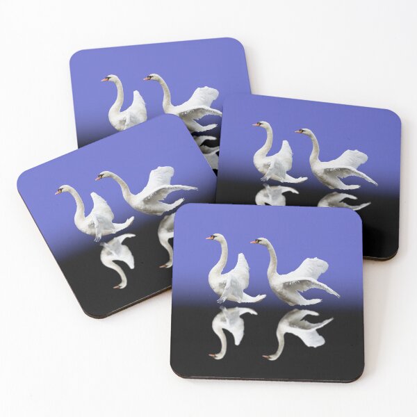 Item preview, Swans reflections designed and sold by Millysuewood.